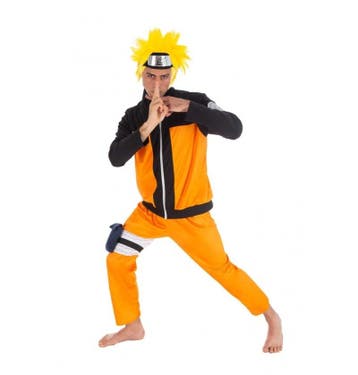 Naruto Anime Kostuum Volwassenen Licentie, Ophalen of Verzenden, Nieuw