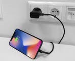 2dekans | Grundig 3-in-1 USB-A naar Lightning Kabel – 1, Ophalen of Verzenden, Zo goed als nieuw