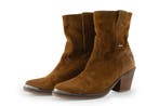 Shabbies Amsterdam Enkellaarzen in maat 37 Cognac, Kleding | Dames, Schoenen, Overige kleuren, Shabbies Amsterdam, Verzenden, Lage of Enkellaarzen