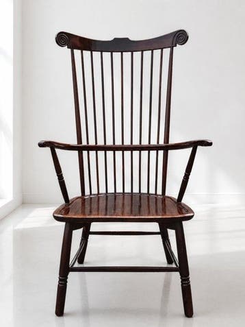 Marelli&Colico - Paolo Buffa - Stoel - Palissander - stoel, Antiek en Kunst