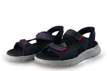 Skechers Sandalen in maat 43 Zwart, Sandalen, Verzenden, Zwart, Zo goed als nieuw