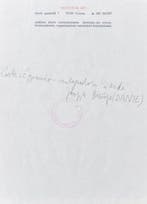 Joseph Beuys (1921-1986) - Larte, cè, quando = malgrado =