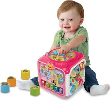 VTech Baby Activiteiten Kubus - Educatief Babyspeelgoed -, Ophalen of Verzenden, Zo goed als nieuw