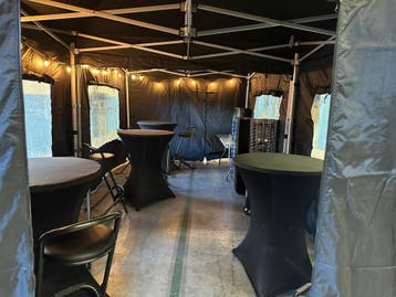 Tent te huur 3x6 meter partytent huren voor 30 personen!, Zo goed als nieuw, Overige
