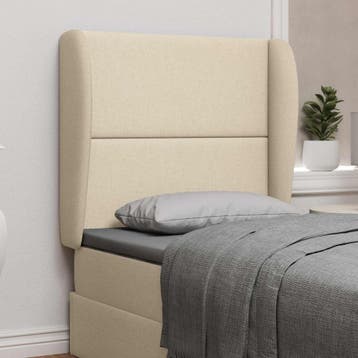 Hoofdsteun Wave Ear 80x23cm | Laatste Stuk!, Huis en Inrichting, Slaapkamer | Bedden, Eenpersoons, Nieuw, 80 cm, 190 cm of minder