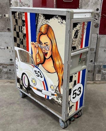 Zodiac - KLM Royal Dutch Airlines - Trolley - kunststof en