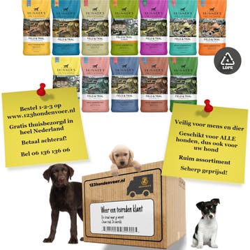 Premium Quality Hondenvoer op natuurlijke basis!, Dieren en Toebehoren, Dierenvoeding, Ophalen of Verzenden, Hond