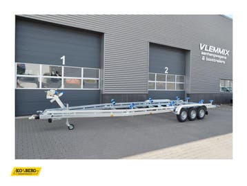 Vlemmix Boottrailer 920 x 255 cm 3500 kg 3 x as 1800 kg -, Ophalen of Verzenden, Nieuw
