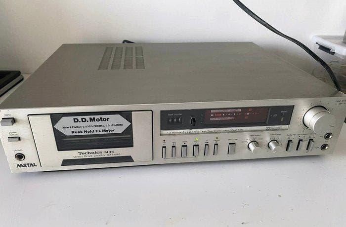 Technics - RS-M45 MIJ Audiocassette deck, Audio, Tv en Foto, Radio's