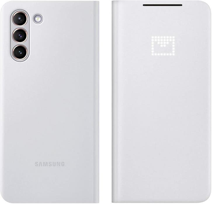 Samsung Galaxy S21+ Flip Wallet LED licht grijs EF-NG996PJE, Telecommunicatie, Mobiele telefoons | Hoesjes en Frontjes | Samsung