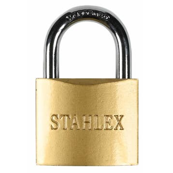 Stahlex Hangslot - Ø 50 mm - Inclusief 3 sleutels - Gehar.., Ophalen of Verzenden, Nieuw