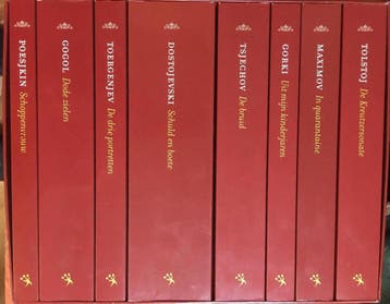 Russische Meesterwerken [8 delen] 9789085198321, Boeken, Verzenden, Gelezen, Tolstoj Maximov Gorki Tsjechov Dostojewski Toergenjev Gogol Poesjkin