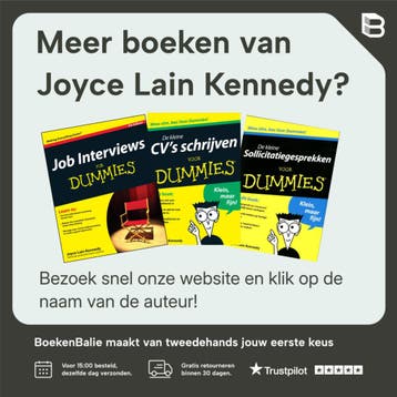 Sollicitatiegesprekken voor dummies / Voor Dummies, Verzenden, Gelezen, Joyce Lain Kennedy