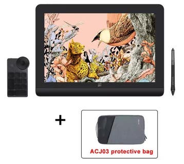 Grafische Tekentablet 16 Inch 2.5K Display met Stylus Pro, Computers en Software, Tekentablets, Verzenden, Nieuw