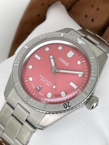 Oris - Divers Sixty Five Cotton Candy Automatic Pink - 01, Nieuw
