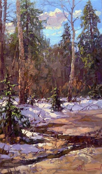 Sergei Flitov (1964) - Le Ruisseau Printanier et les