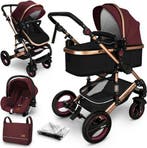 KIDUKU- 3 in 1 combi-kinderwagen- buggy - met autostoeltje, Verzenden, Nieuw