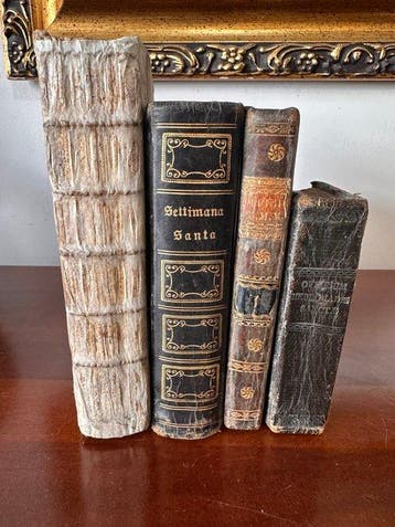 Vari - Lotto 4 libri religiosi antichi (1700-1800) -
