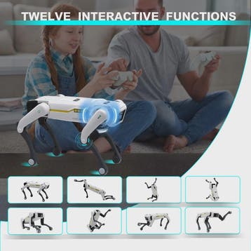 Intelligente AI Robot Hond - Spraakgestuurd, App & Afstandsb, Verzenden, Nieuw