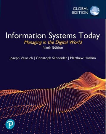 Information Systems Today Managing in the Digi 9781292438115, Verzenden, Zo goed als nieuw
