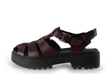 Timberland Sandalen in maat 40 Rood, Kleding | Dames, Verzenden, Sandalen of Muiltjes, Zo goed als nieuw, Timberland