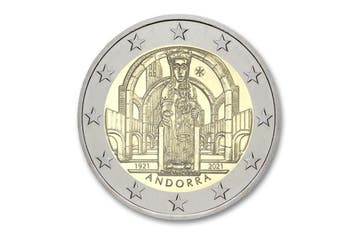 2 euro Meritxell 2021 - Andorra, Verzenden