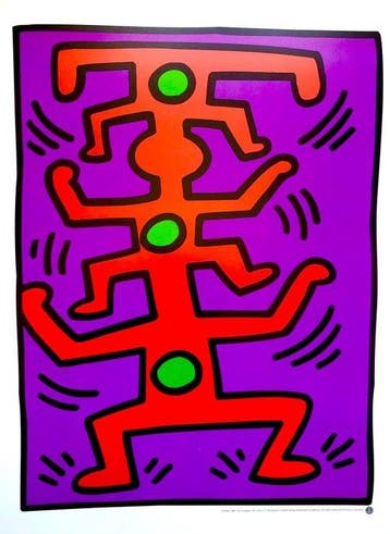 Keith Haring - Untitled - Offset lithography - TeNeues