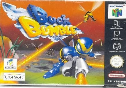 Mario64.nl: Buck Bumble Compleet Zonder Handleiding - iDEAL!, Spelcomputers en Games, Games | Nintendo 64, Gebruikt, Ophalen of Verzenden
