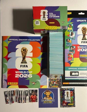 2026 Panini Empty album + complete loose sticker set - Mint, Nieuw