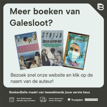 MEDISCH CENTRUM WEST DL 6 OVERSPEL - Galesloot 9789022980835, Boeken, Verzenden, Gelezen, Galesloot