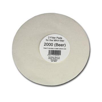 West Kin Look - filter schijf grof 2-PACK (Stoken & Brouwen), Ophalen of Verzenden, Nieuw, Overige typen