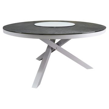 New Valley dining tuintafel 150xH74 cm rond wit, Tuin en Terras, Tuintafels, Ophalen of Verzenden, Nieuw
