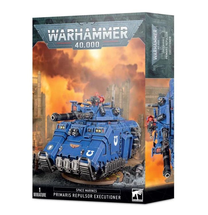 Warhammer 40.000 Space Marines Primaris Repulsor Executioner, Hobby en Vrije tijd, Wargaming, Nieuw, Ophalen of Verzenden