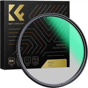 K&F Concept 55mm NanoX MRC Circular Polarizer Filter - KF0, Verzenden, Nieuw