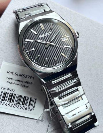 Seiko - Zonder minimumprijs - SUR557P1 - Quartz - 39 mm -, Nieuw