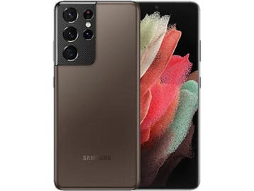 Samsung Galaxy S21 Ultra 5G Dual SIM 256GB bruin, Verzenden, Zo goed als nieuw
