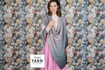 Breipatroon Omslagdoek Read Between the Lines Shawl met st, Ophalen of Verzenden, Nieuw