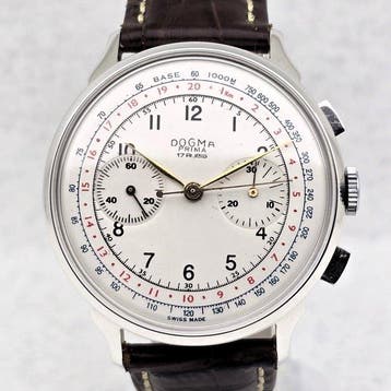 Chronographe Suisse - Dogma Prima - Cal. Landeron 48 -, Nieuw