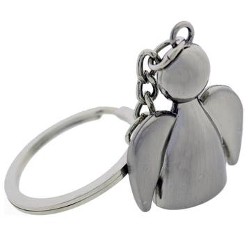 Fako Bijoux - Sleutelhanger Engel - Beschermengel - Guardian, Verzamelen, Sleutelhangers, Verzenden, Nieuw
