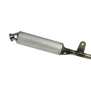 Tomos Uitlaat 25mm Tecno Circuit blank met aluminium demp..., Ophalen of Verzenden, Nieuw, Tecno