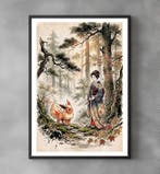 Sato Hageshi - Autumn Encounter - Signed and numeroted 4/10, Nieuw