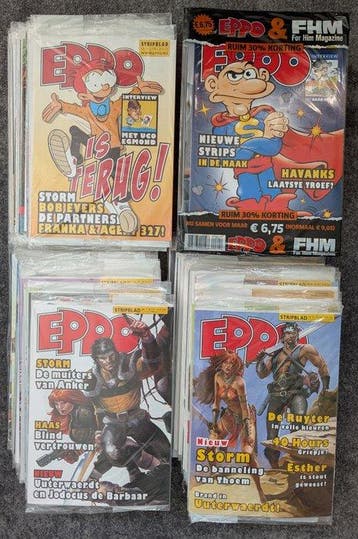Eppo - 2e serie Nieuw geseald - Jaargang 2009, 2010 en 2011, Boeken, Nieuw