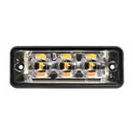 Ultra platte Slimline LED Flitser 3 LEDs Amber | 10-30v |, Verzenden, Nieuw