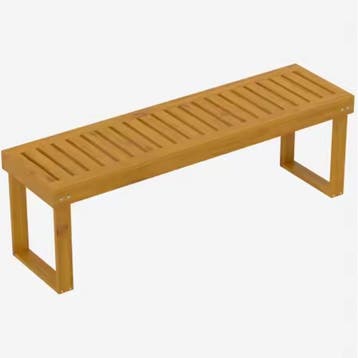Set van 2 Houten Tuinbanken 132 cm – 300 kg, Verzenden, Nieuw