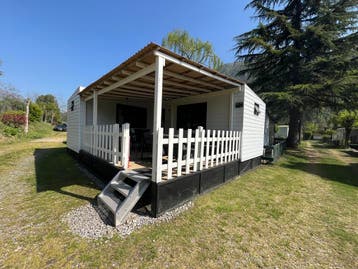 4 persoons chalet met airco in Porlezza, Luganomeer Italië, Dorp, 2 slaapkamers, Lombardije en Merengebied, Airconditioning