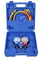 Manometerset voor R32, R410, R134a, R22 in kuntstof koffer, Verzenden, Nieuw