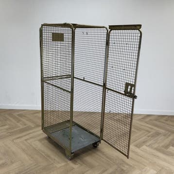 Antidiefstal rolcontainer, afsluitbaar en zwenkwielen, Ophalen of Verzenden