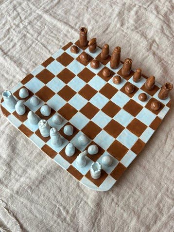 Marina Dobrojan - Marina Dobrojan - Schaaktafel - Keramiek -