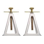 Steunenset van aluminium (2 stuks) caravansteun, Auto-onderdelen, Ophalen of Verzenden, Nieuw
