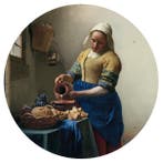 Ronde muurstickers met meesterwerken - Wanddecoratie, Huis en Inrichting, Woonaccessoires | Overige, Verzenden, Nieuw
